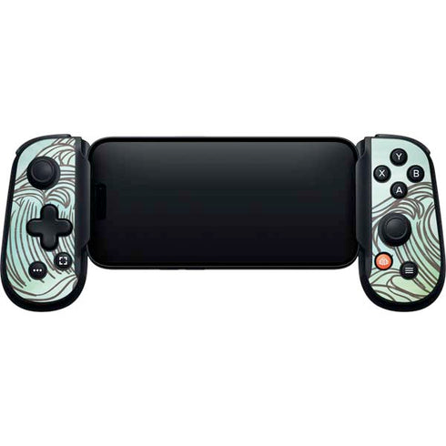 California Big Wave Backbone One for iPhone Game Controller Skin